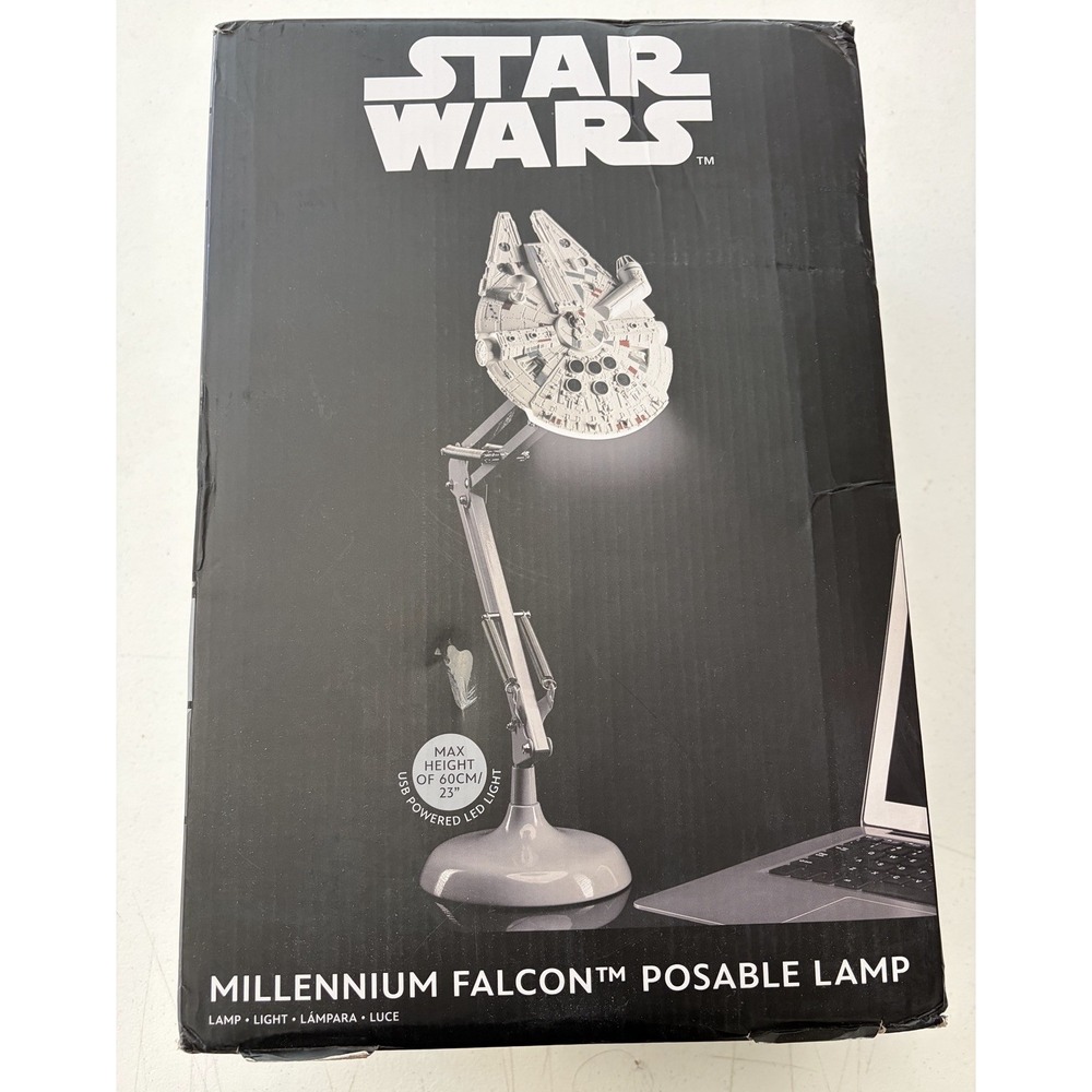 Star Wars Millennium Falcon Posable Lamp USB Desk Light